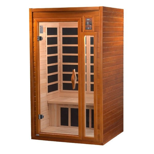 Golden Designs Dynamic "Barcelona" 1 - 2 Person Low EMF FAR Infrared Sauna - The Sauna Solution LLC