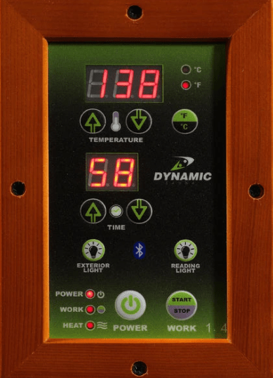Golden Designs Dynamic "Barcelona Elite" 1 - 2 Person Ultra Low EMF FAR Infrared Sauna - The Sauna Solution LLC