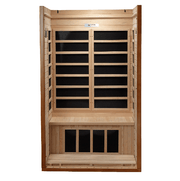 Golden Designs Dynamic "Barcelona Elite" 1 - 2 Person Ultra Low EMF FAR Infrared Sauna - The Sauna Solution LLC