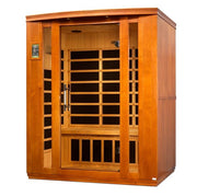 Golden Designs Dynamic "Bellagio" 3 - Person Low EMF FAR Infrared Sauna - The Sauna Solution LLC