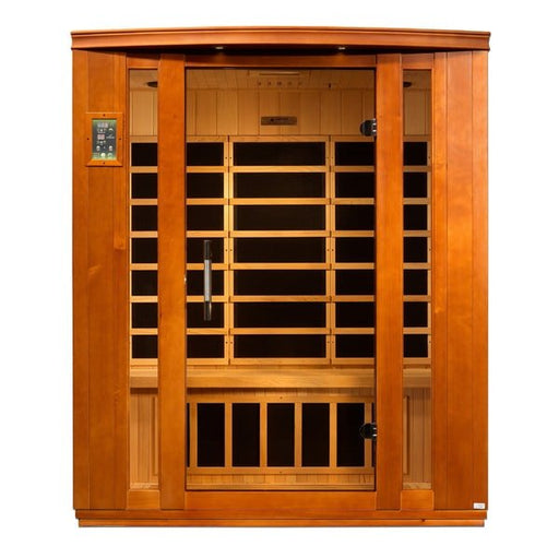 Golden Designs Dynamic "Bellagio" 3 - Person Low EMF FAR Infrared Sauna - The Sauna Solution LLC