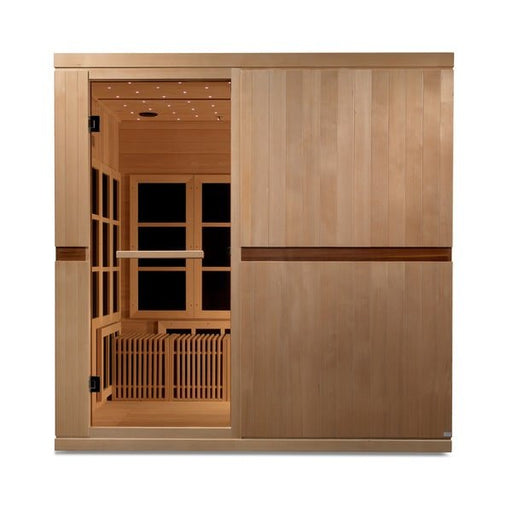 Golden Designs Dynamic "Catalonia" 8 - Person Near Zero EMF Wheel Chair Sauna - The Sauna Solution LLC