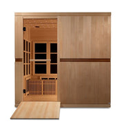 Golden Designs Dynamic "Catalonia" 8 - Person Near Zero EMF Wheel Chair Sauna - The Sauna Solution LLC