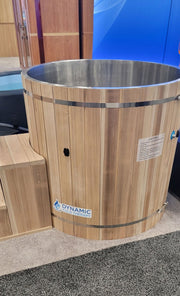 Golden Designs Dynamic Cold Therapy Barrel 304 Stainless Steel Cold Plunge (TUB ONLY) - The Sauna Solution LLC