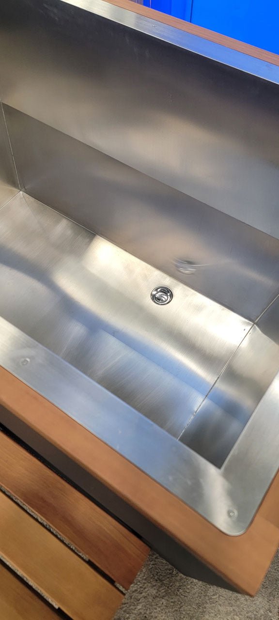 Golden Designs Dynamic Cold Therapy Spa DCT "CUBOID" 304 Stainless Steel (Standard) Cold Tub - The Sauna Solution