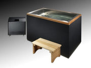 Golden Designs Dynamic Cold Therapy Spa DCT "CUBOID" 304 Stainless Steel (Standard) Cold Tub - The Sauna Solution LLC