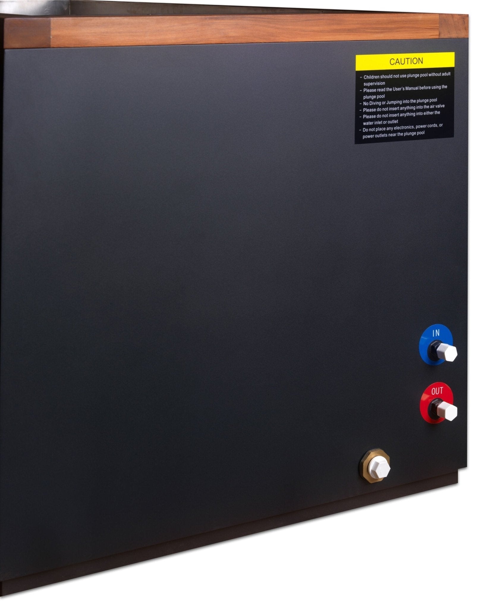 Golden Designs Dynamic Cold Therapy Spa DCT "CUBOID" 304 Stainless Steel (Standard) Cold Tub - The Sauna Solution