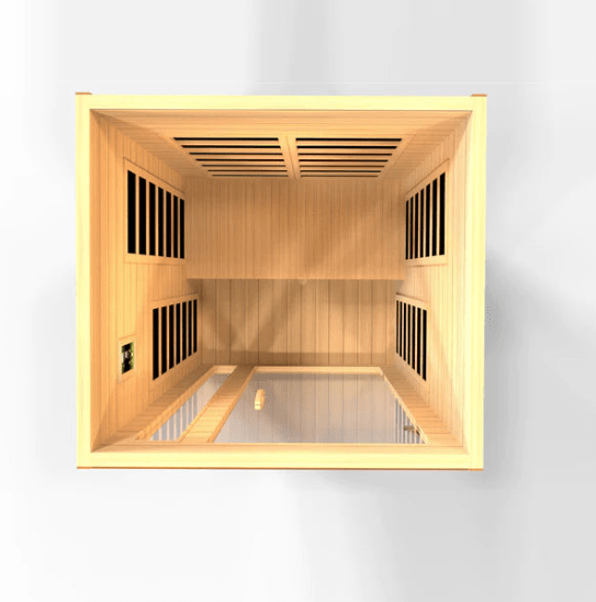 Golden Designs Dynamic "Cordoba" 2 - Person Low EMF FAR Infrared Sauna - The Sauna Solution LLC