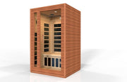 Golden Designs Dynamic "Cordoba" 2 - Person Low EMF FAR Infrared Sauna - The Sauna Solution LLC