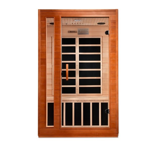 Golden Designs Dynamic "Cordoba Elite" 2 - Person Ultra Low EMF FAR Infrared Sauna - The Sauna Solution