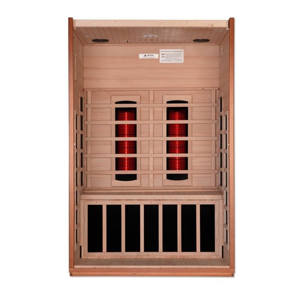 Golden Designs Dynamic "Cordoba Full Spectrum" 2 - Person Full Spectrum Infrared Sauna - The Sauna Solution LLC