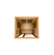 Golden Designs Dynamic "Gracia" 1 - 2 Person Low EMF FAR Infrared Sauna - The Sauna Solution LLC