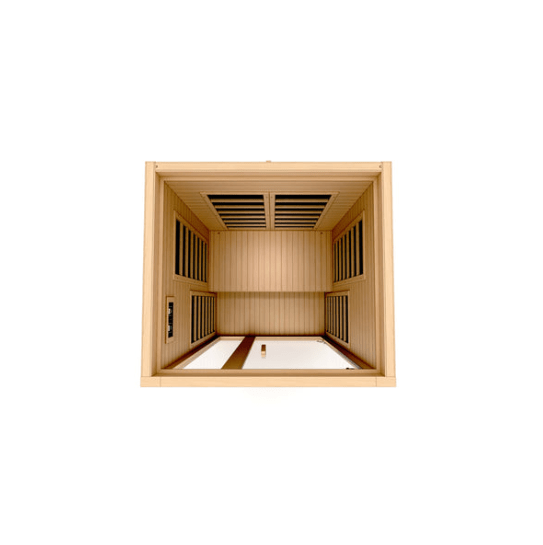 Golden Designs Dynamic "Gracia" 1 - 2 Person Low EMF FAR Infrared Sauna - The Sauna Solution LLC