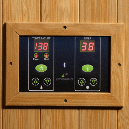 Golden Designs Dynamic "Gracia" 1 - 2 Person Low EMF FAR Infrared Sauna - The Sauna Solution
