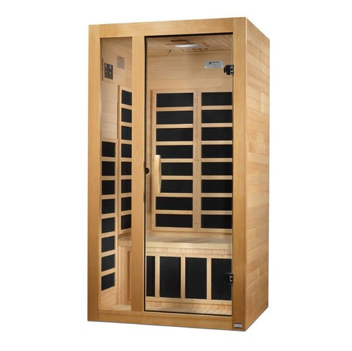Golden Designs Dynamic "Gracia" 1 - 2 Person Low EMF FAR Infrared Sauna - The Sauna Solution LLC