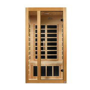 Golden Designs Dynamic "Gracia" 1 - 2 Person Low EMF FAR Infrared Sauna - The Sauna Solution LLC