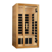 Golden Designs Dynamic "Gracia" 1 - 2 Person Low EMF FAR Infrared Sauna - The Sauna Solution LLC