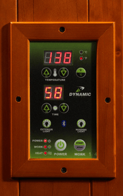 Golden Designs Dynamic "Heming" 2 - Person Low EMF FAR Infrared Sauna - The Sauna Solution LLC