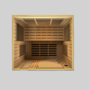 Golden Designs Dynamic "Lugano" 3 - Person Low EMF FAR Infrared Sauna - The Sauna Solution LLC