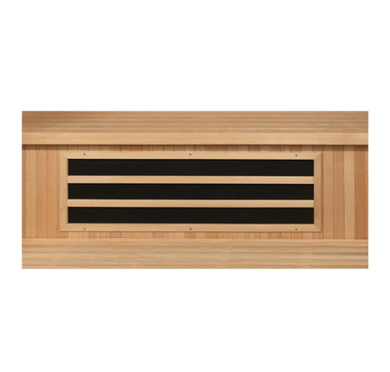 Golden Designs Dynamic "Lugano Elite" 3 - Person Ultra Low EMF FAR Infrared Sauna - The Sauna Solution