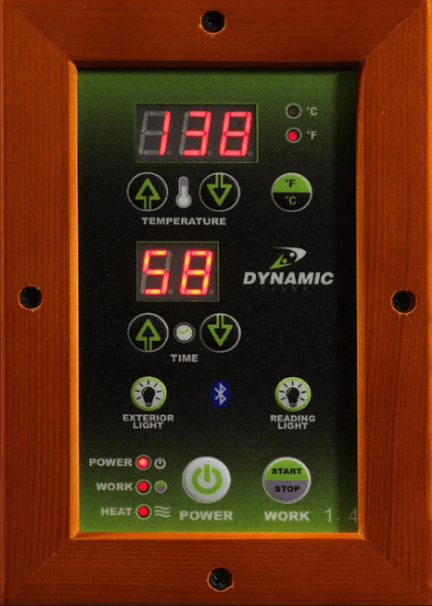 Golden Designs Dynamic "Lugano Full Spectrum" 3 - Person Full Spectrum Infrared Sauna - The Sauna Solution LLC
