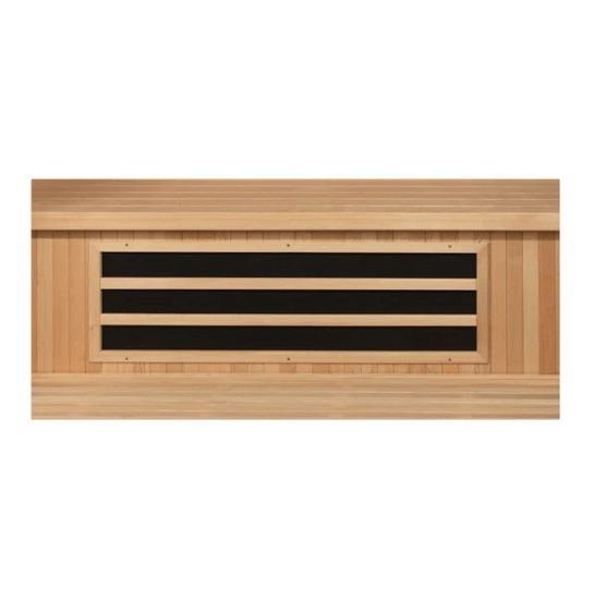 Golden Designs Dynamic "Lugano Full Spectrum" 3 - Person Full Spectrum Infrared Sauna - The Sauna Solution