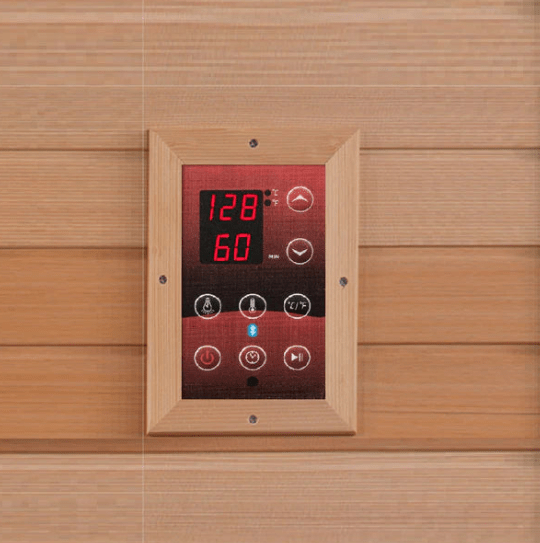 Golden Designs Dynamic "Monaco" 6 - person Ultra Low EMF FAR Infrared Sauna - The Sauna Solution LLC