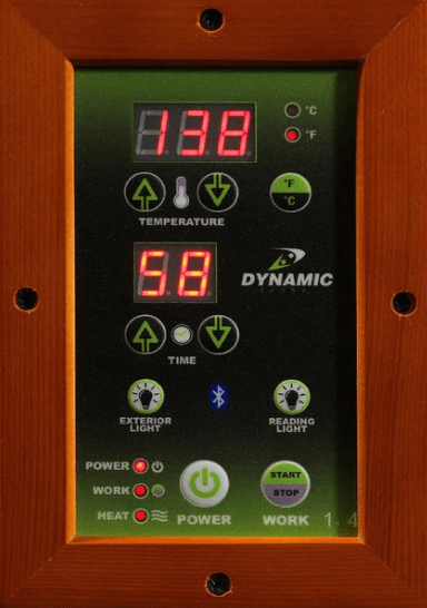 Golden Designs Dynamic "San Marino" 2 - Person Low EMF FAR Infrared Sauna - The Sauna Solution LLC