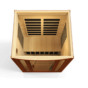 Golden Designs Dynamic "San Marino Elite" 2 - Person Ultra Low EMF FAR Infrared Sauna - The Sauna Solution LLC