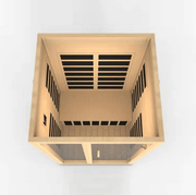 Golden Designs Dynamic "Santiago" 2 - Person Low EMF Infrared Sauna - The Sauna Solution LLC
