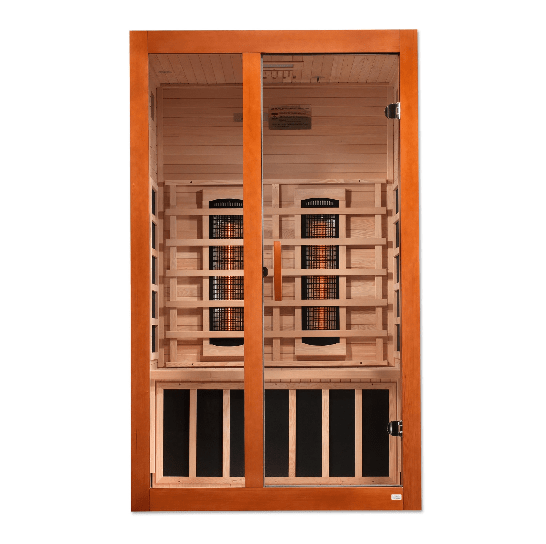 Golden Designs Dynamic "Santiago Full Spectrum" 2 - Person Full Spectrum Infrared Sauna - The Sauna Solution