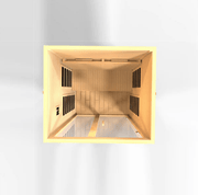 Golden Designs Dynamic "Santiago Full Spectrum" 2 - Person Full Spectrum Infrared Sauna - The Sauna Solution LLC