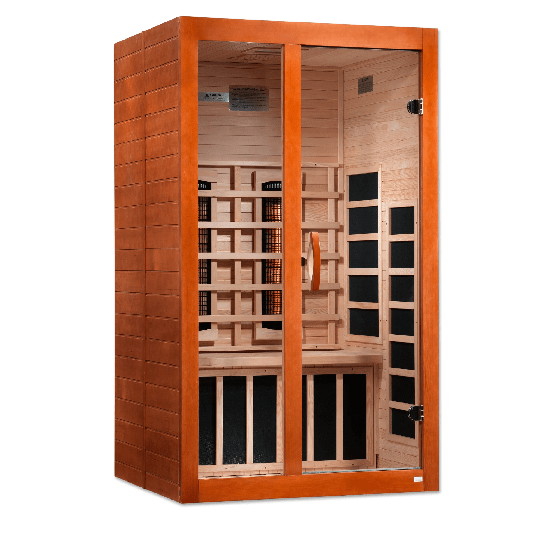Golden Designs Dynamic "Santiago Full Spectrum" 2 - Person Full Spectrum Infrared Sauna - The Sauna Solution