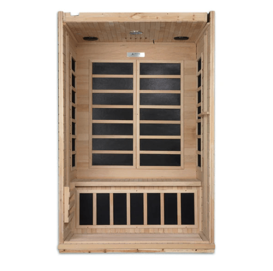 Golden Designs Dynamic "Venice" 2 - Person Low EMF Far Infrared Sauna - The Sauna Solution