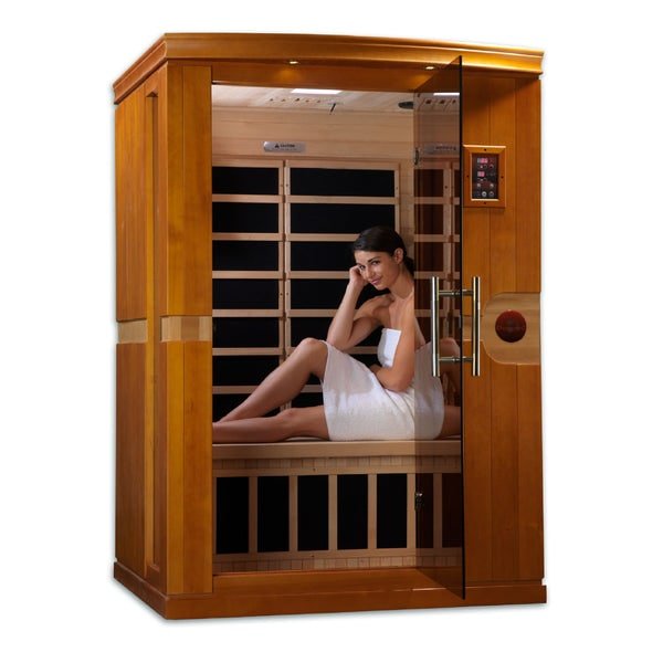 Golden Designs Dynamic "Venice" 2 - Person Low EMF Far Infrared Sauna - The Sauna Solution