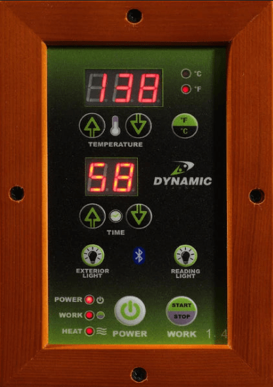 Golden Designs Dynamic "Versailles" 2 - Person Low EMF FAR Infrared Sauna - The Sauna Solution LLC