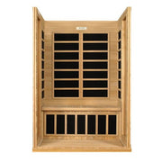 Golden Designs Dynamic "Versailles" 2 - Person Low EMF FAR Infrared Sauna - The Sauna Solution LLC