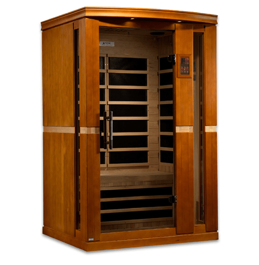 Golden Designs Dynamic "Vittoria" 2 Person Low EMF Infrared Sauna - The Sauna Solution LLC