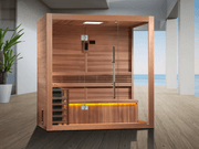 Golden Designs "Forssa Edition" 3 Person Indoor Traditional Steam Sauna - The Sauna Solution LLC