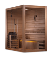 Golden Designs "Forssa Edition" 3 Person Indoor Traditional Steam Sauna - The Sauna Solution LLC