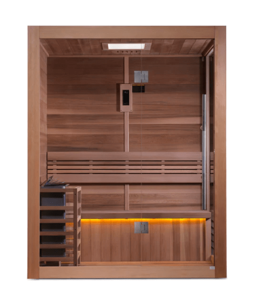 Golden Designs "Hanko Edition" 2 Person Indoor Traditional Steam Sauna - The Sauna Solution