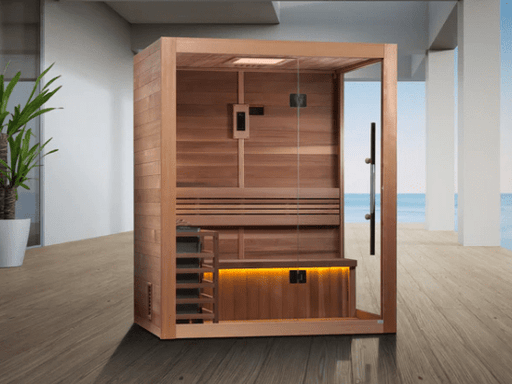 Golden Designs "Hanko Edition" 2 Person Indoor Traditional Steam Sauna - The Sauna Solution LLC