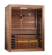 Golden Designs "Hanko Edition" 2 Person Indoor Traditional Steam Sauna - The Sauna Solution LLC