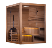 Golden Designs "Kuusamo Edition" 6 Person Indoor Traditional Steam Sauna - The Sauna Solution LLC