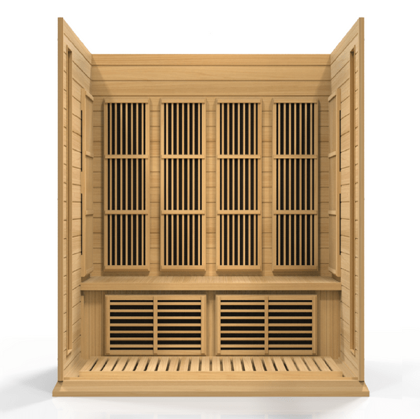 Golden Designs Maxxus 4 - Person FAR Infrared Sauna - Low EMF - The Sauna Solution LLC