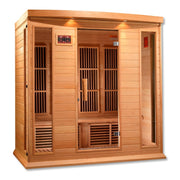Golden Designs Maxxus 4 - Person FAR Infrared Sauna - Low EMF - The Sauna Solution LLC