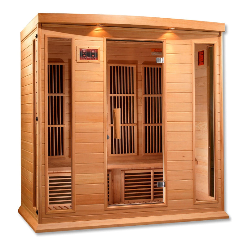 Golden Designs Maxxus 4 - Person FAR Infrared Sauna - Low EMF - The Sauna Solution LLC
