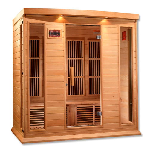 Golden Designs Maxxus 4 - Person FAR Infrared Sauna - Low EMF - The Sauna Solution LLC