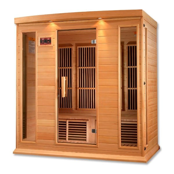 Golden Designs Maxxus 4 - Person FAR Infrared Sauna - Low EMF - The Sauna Solution LLC