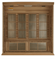 Golden Designs Maxxus "Chaumont Edition" 4 - Person Near Zero EMF FAR Infrared Sauna with Canadian Red Cedar - The Sauna Solution LLC